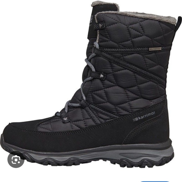STUNNING KARRIMOR POLAR QUILT SNOW BOOTS - Picture 1 of 10